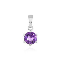 Uruguayan Amethyst Silver Pendant