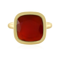Carnelian Silver Ring