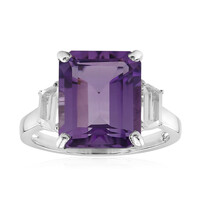 Amethyst Silver Ring