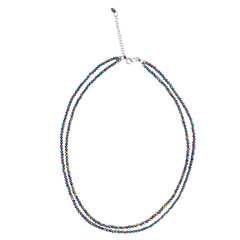 Mystic Hematite Silver Necklace