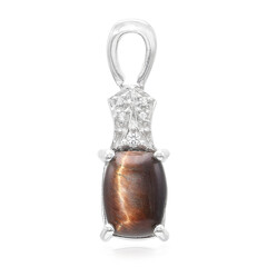 Red Tiger´s Eye Silver Pendant
