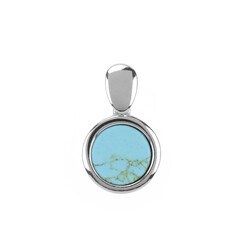 Turquoise Silver Pendant