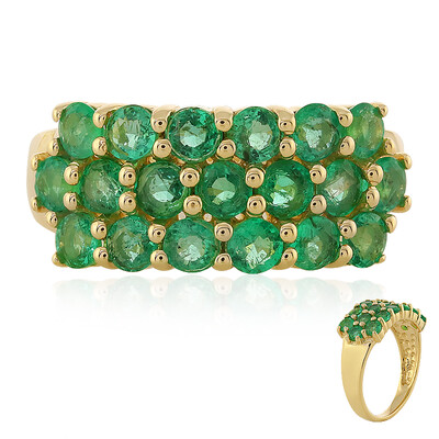 9K Ethiopian Emerald Gold Ring