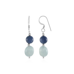 Brazilian Aquamarine Silver Earrings