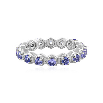 Tanzanite Silver Ring