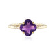 Zambian Amethyst Silver Ring