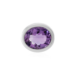 Rose de France Amethyst Silver Pendant