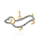 I2 (I) Diamond Silver Pendant
