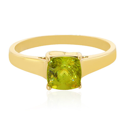 9K Sphene Gold Ring