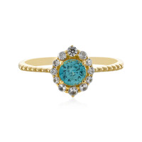 9K Ratanakiri Zircon Gold Ring (Adela Gold)