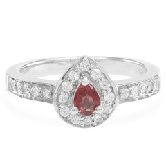 Malawi Ruby Silver Ring