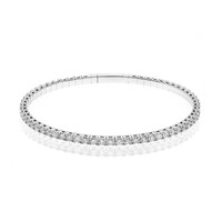 14K I1 (H) Diamond Gold Bangle (CIRARI)