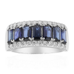 14K Ceylon Blue Sapphire Gold Ring (CIRARI)