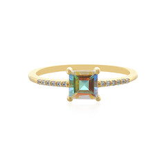 Moonlight Topaz Silver Ring