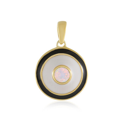 Welo Opal Silver Pendant