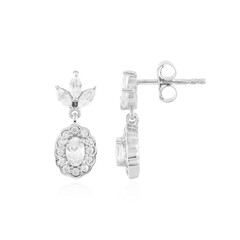 Zircon Silver Earrings
