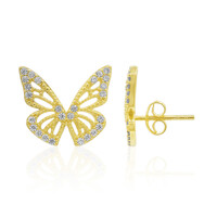 Zircon Silver Earrings