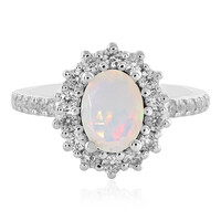Welo Opal Silver Ring