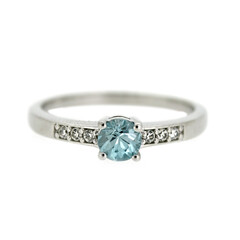 Ratanakiri Zircon Silver Ring