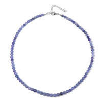 Tanzanite Silver Necklace