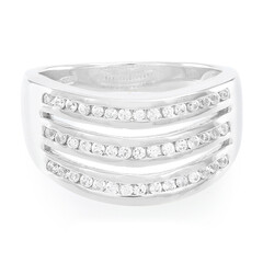 Zircon Silver Ring