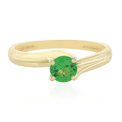 9K Tsavorite Gold Ring (La Revelle)