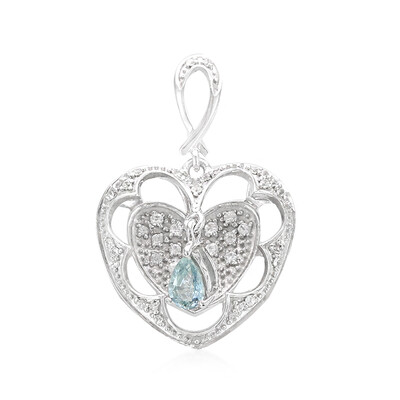 Kanchanaburi Sapphire Silver Pendant