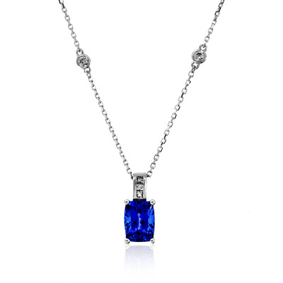 14K AAA Tanzanite Gold Necklace (CIRARI)