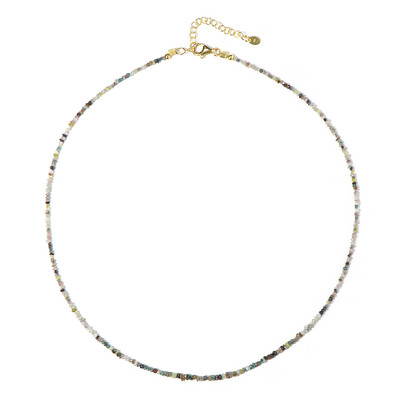 Fancy Diamond Silver Necklace
