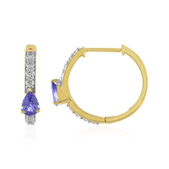 AAA Tanzanite Silver Earrings