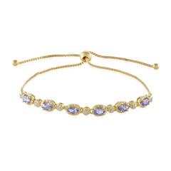 Tanzanite Silver Bracelet