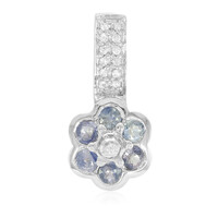 Tanzanian Sapphire Silver Pendant