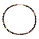 Fancy Tourmaline Silver Necklace