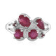 Madagascar Ruby Silver Ring