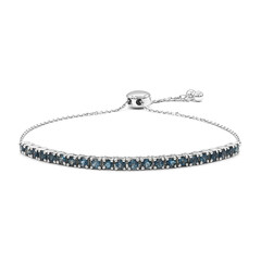 10K London Blue Topaz Gold Bracelet