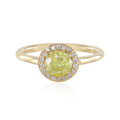 14K Sphalerite Gold Ring (AMAYANI)