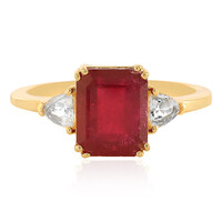 Madagascar Ruby Silver Ring