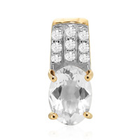 9K Mexican Hyalite Opal Gold Pendant