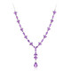 Amethyst Silver Necklace