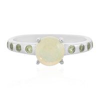 Welo Opal Silver Ring