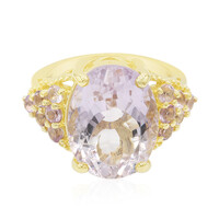 Rose de France Amethyst Silver Ring
