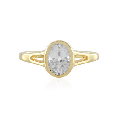 Zircon Silver Ring (Adela Silber)
