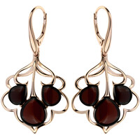 Baltic Amber Silver Earrings