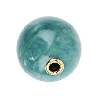 Amazonite Silver Pendant