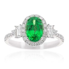 18K AAA Tsavorite Gold Ring (CIRARI)