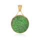 Uvarovite Silver Pendant