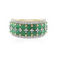 Socoto Emerald Silver Ring