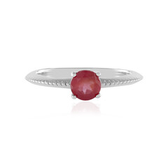 Madagascar Ruby Silver Ring