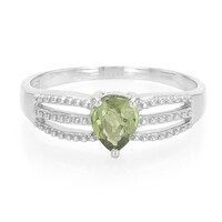 Mozambique Sapphire Silver Ring