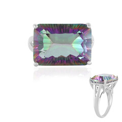Mystic Quartz Silver Ring